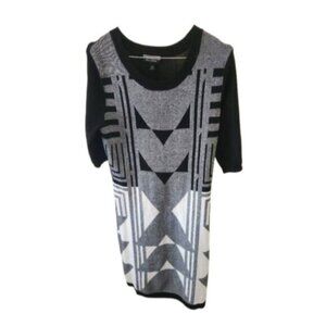 Allison Brittney Short Sleeve Sweater Dress